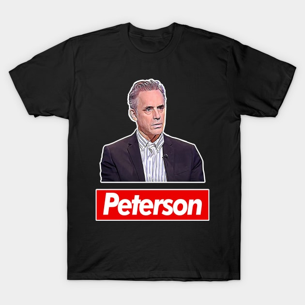 Jordan B Peterson /   Tribute Design T-Shirt by DankFutura